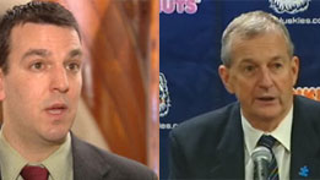 Jim Calhoun's Annoying Interrogator Is Not Happy With That Annoying Answer